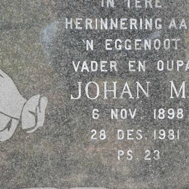 TROSKIE Johan M. 1898-1981