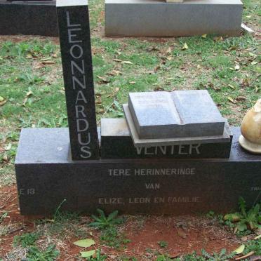 VENTER Leonardus 1964-1993