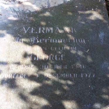 VERMAAK George 1946-1977