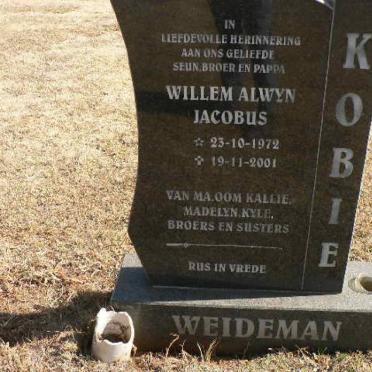 WEIDEMAN Willem Alwyn Jacobus 1972-2001