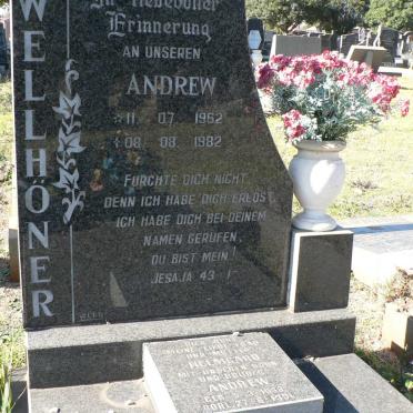 WELHONER Helmgard 1938-1991 :: WELHONER Andrew 1962-1982