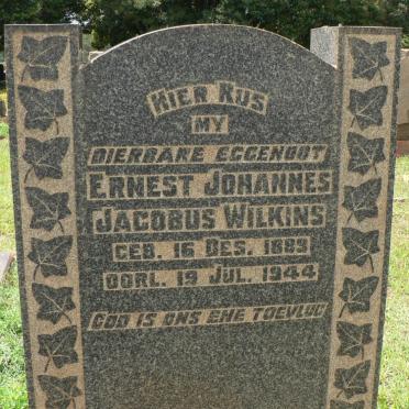 WILKINS Ernest Johannes Jacobus 1889-1944