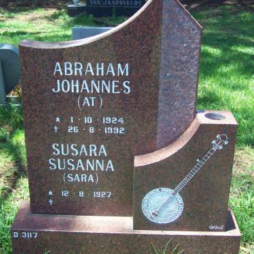 ? Abraham Johannes 1924-1992 &amp; Susara Susanna 1927-