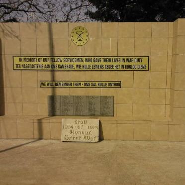 6. Memorial cleaned in 2012