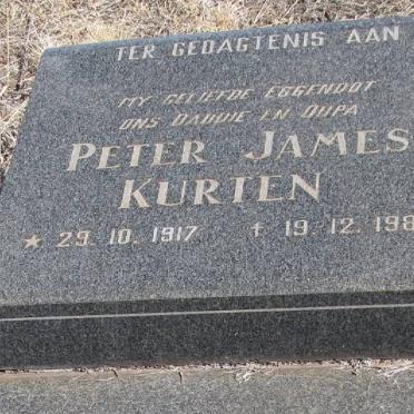 KURTEN Peter James 1917-1988