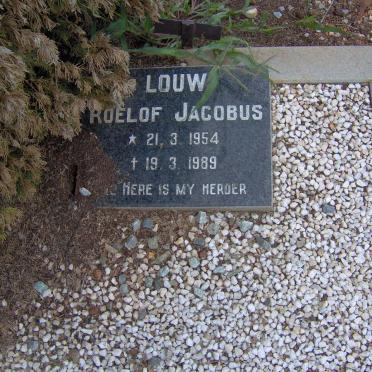 LOUW Roelof Jacobus 1954-1989