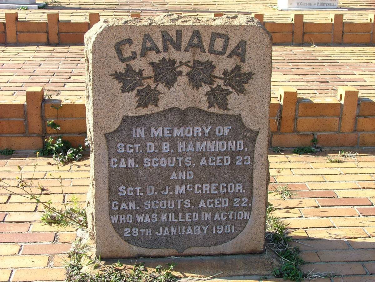 HAMNIOND D.B. -1901 :: McGREGOR D.J. -1901