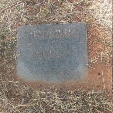 SHROSBREE Charles -1927