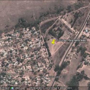 3. Cullinan Cemetery on Google Earth