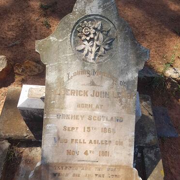 LEASK Frederick John 1866-1911