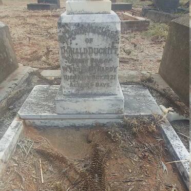 MCHARDY Donald Duckitt -1921