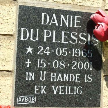 PLESSIS Danie, du 1965-2001