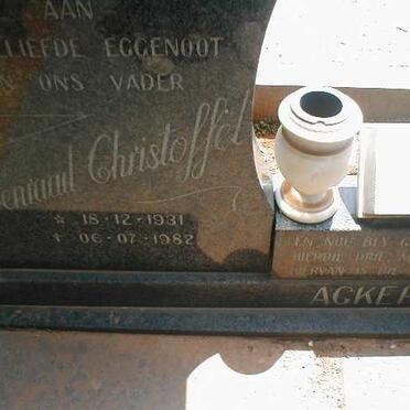 ACKERMAN Coenraad Christoffel 1931-1982