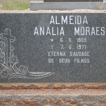 ALMEIDA Analia Moraes 1909-1977