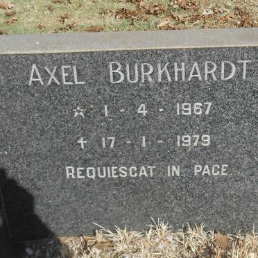 BURKHARDT Axel 1967-1979