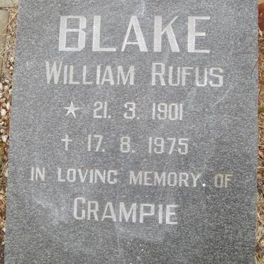 BLAKE William Rufus 1901-1975