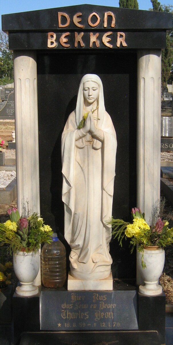 BEKKER Charles Deon 1959-1979 _1