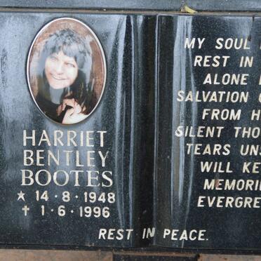 BOOTES Harriet Bentley 1948-1996