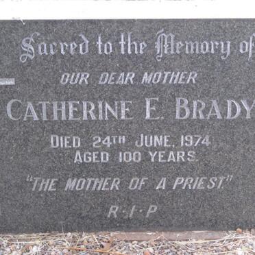BRADY Catherine E. -1974