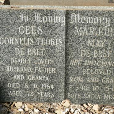 BREE Gees Cornelis Floris, de -1984 &amp; Marjorie May HUTCHINSON 1910-1987