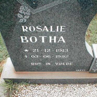 BOTHA Rosalie 1913-1992
