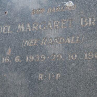 BRUTON Noel Margaret nee RANDALL 1939-1965