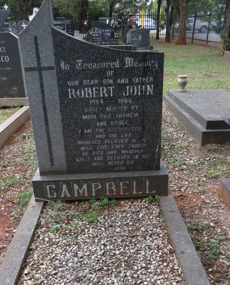 CAMPBELL Robert John 1944-1984