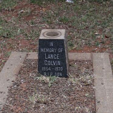 COLVIN Lance 1954-1970