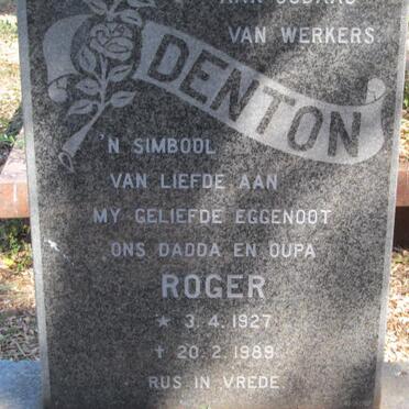 DENTON Roger 1927-1989
