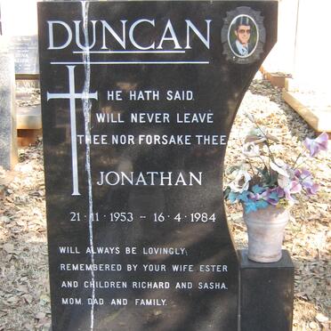DUNCAN Jonathan 1953-1984