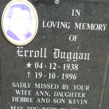 DUGGAN Erroll 1938-1996