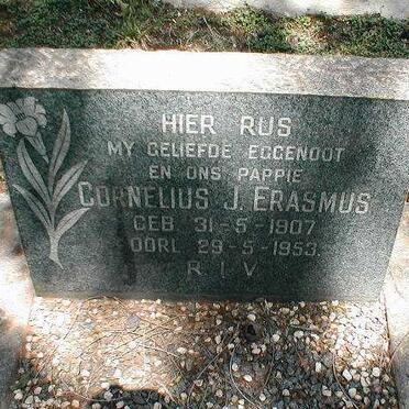 ERASMUS Cornelius J. 1907-1953