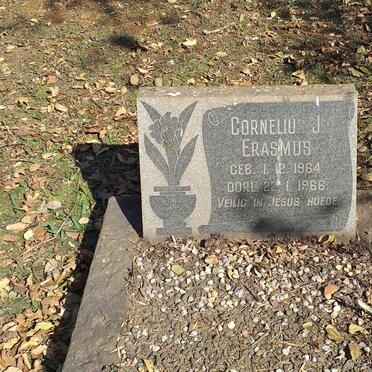 ERASMUS Cornelius J. 1964-1966