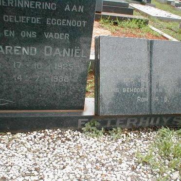 ESTERHUYSEN Barend Daniël 1925-1988