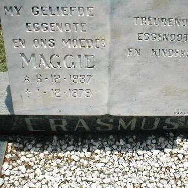 ERASMUS Maggie 1937-1979