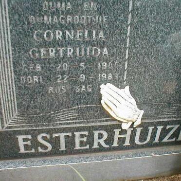 ESTERHUIZEN Cornelia Gertruida 1900-1983