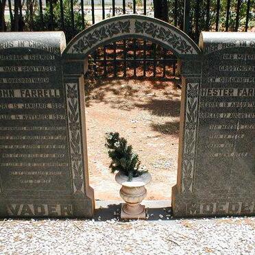 FARRELL John 1882-1957 &amp; Hester 1887-1953