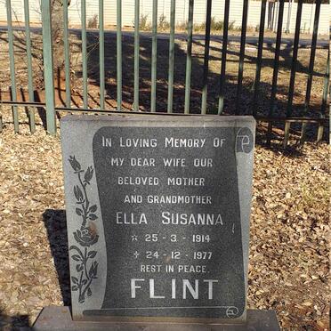 FLINT Ella Susanna 1914-1977
