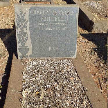 FRITTELLI Charlotte Cecile nee LOURENCO 1896-1971