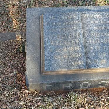 FROST Ethelred Wolseley 1874-1963 & Susanna Elizabeth 1887-1977