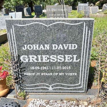 GRIESSEL Johan David 1941-2015