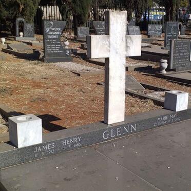 GLENN James Henry 1912-1985 & Marie May 1914-2002