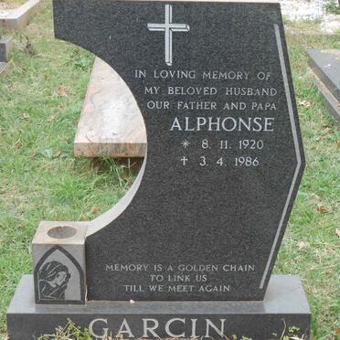 GARCIN Alphonse 1920-1986