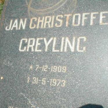 GREYLING Jan Christoffel 1909-1973