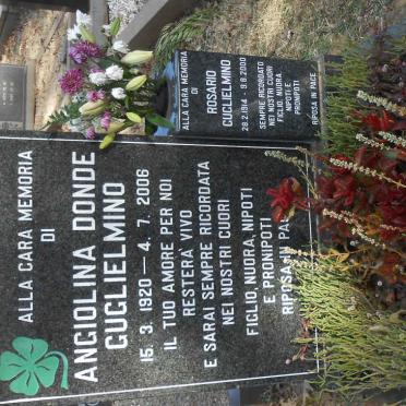 GUGLIELMINO Rosario 1914-2000 :: GUGLIELMINO Angiolina Donde 1920-2006