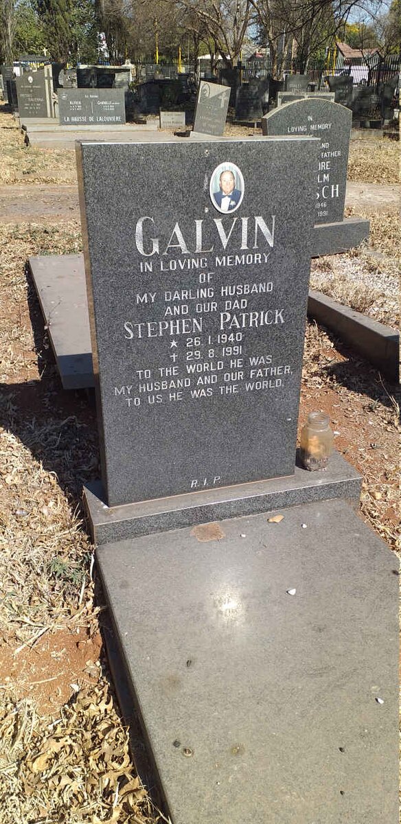 GALVIN Stephen Patrick 1940-1991