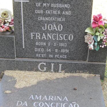 GIL Joāo Francisco 1913-1991 &amp; Amarina da Conceiçaō 1920-2013
