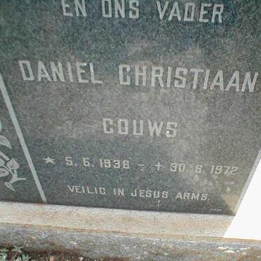 GOUWS Daniel Christiaan 1936-1972