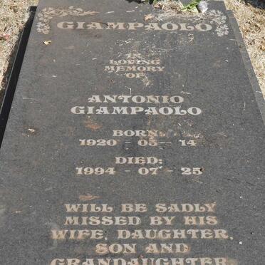 GIAMPAOLO Antonio 1920-1994