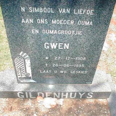 GILDENHUYS Gwen 1908-1995